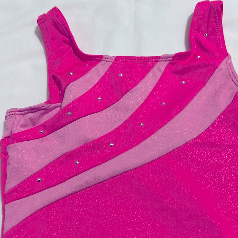 Freestyle Girls 6/6X Pink Leotard - Picture 3 of 4